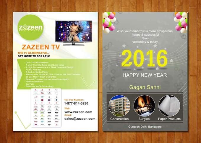 design creative covers, flyers, brochures and posters