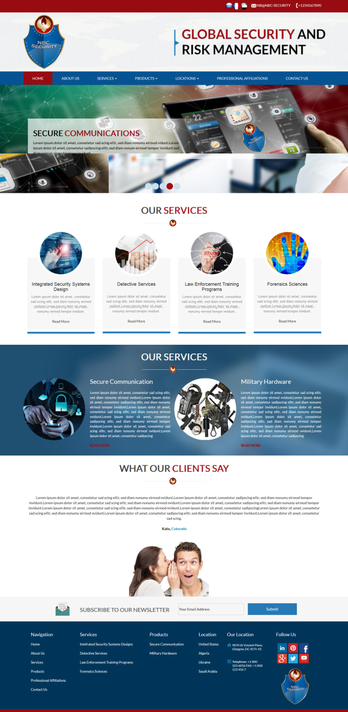 Create landing page wordpress by Dynamicsol Fiverr
