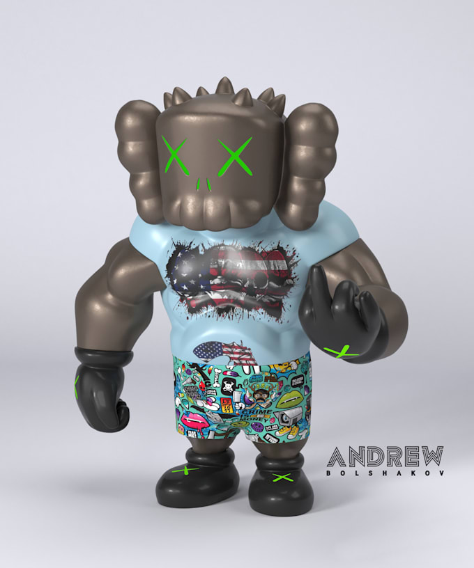 make a 3d figurine for 3d printing