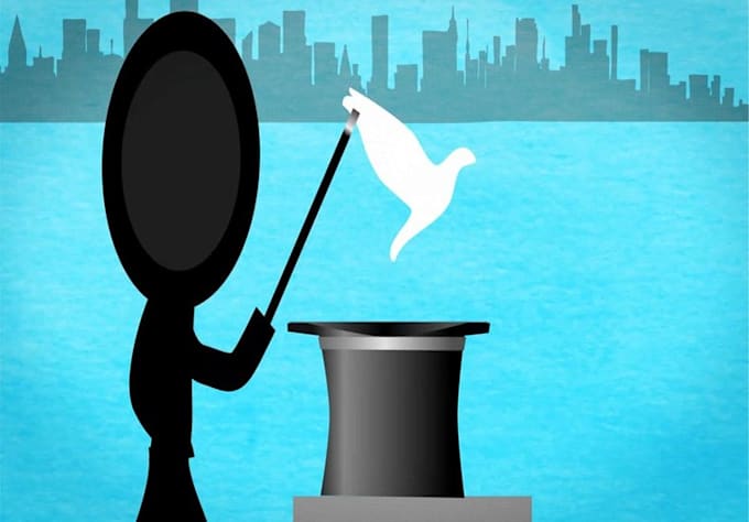 make a Stickman Advertising video intro for your service