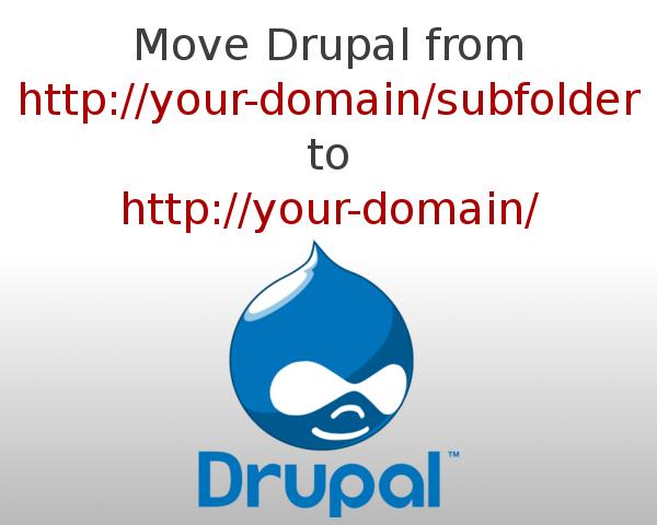 transfer move Drupal website to another new web hosting