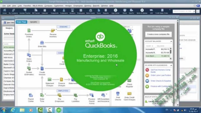 maintain accounts in Quickbooks QBO