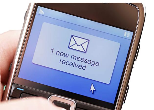 send you a text or texts saying whatever