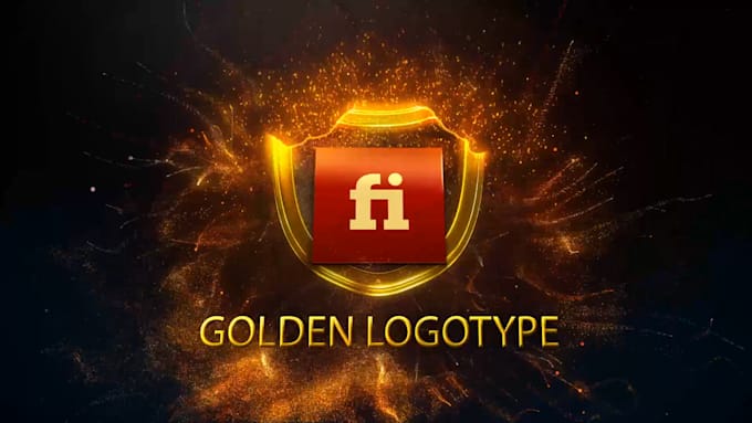 do custom logo animation in 4k
