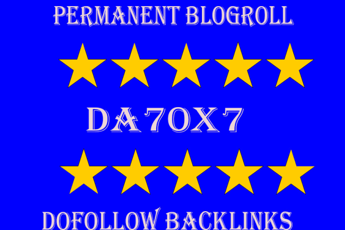 give link DA70x7 site blogroll permanent