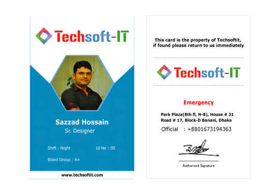 make a beautiful business card for all