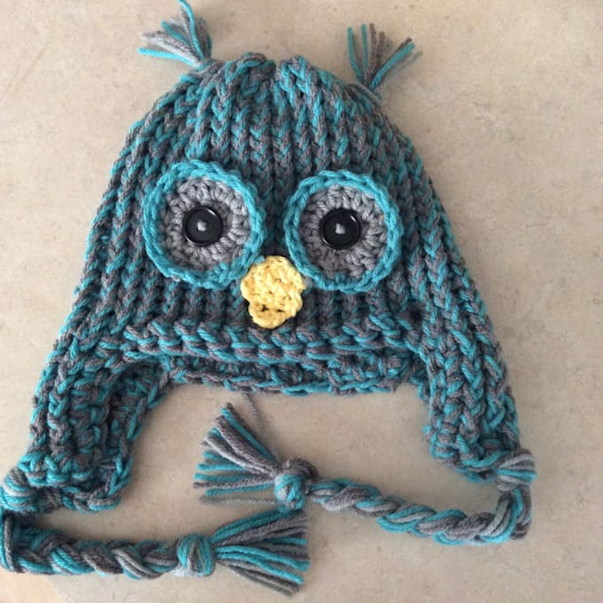 make you or someone you know a Owl hat