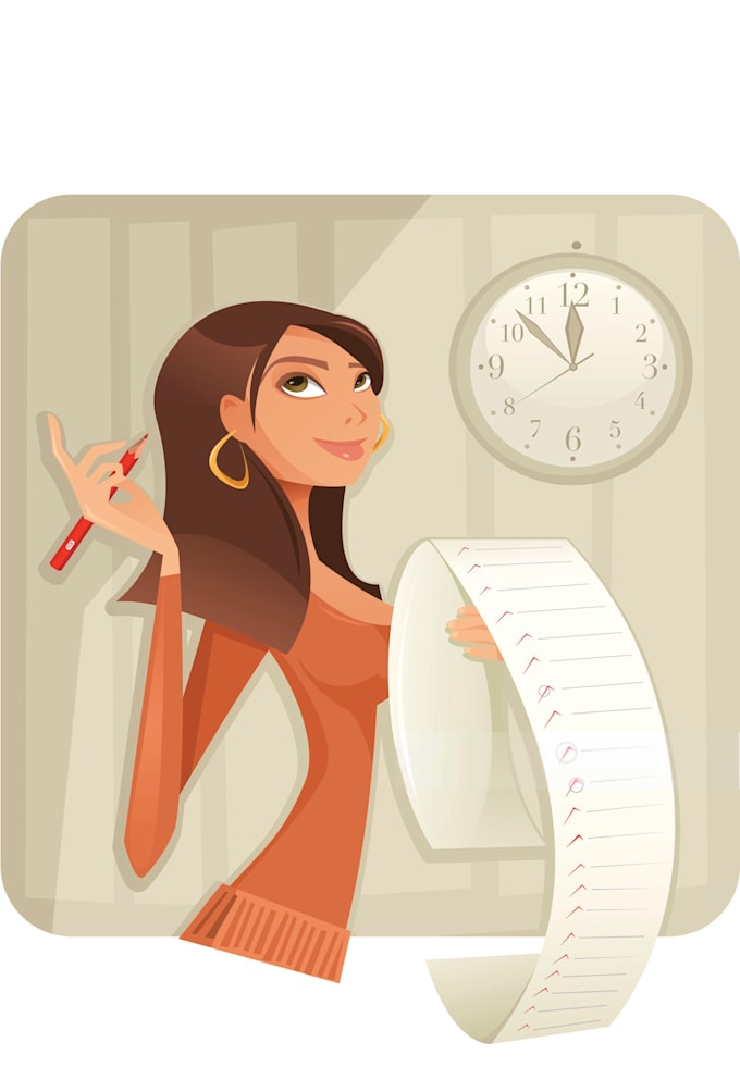 organize your schedule and create a routine