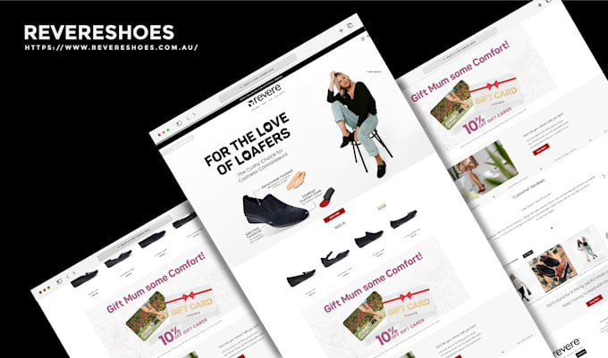 design and develop wordpress, square space, shopify website