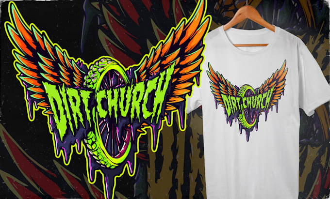 design custom logo for djs, rappers and rockbands