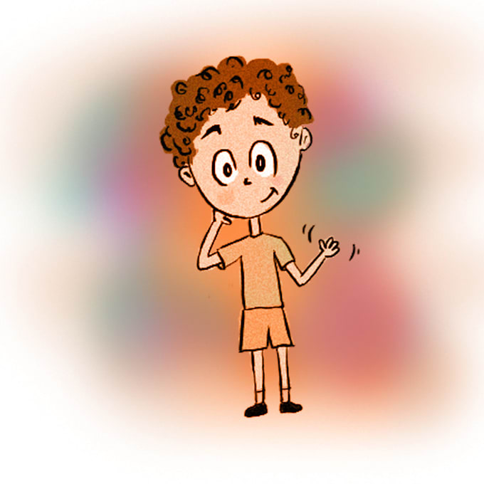 draw and color kids book illustrations