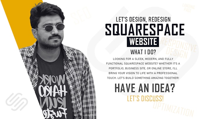 build, redesign, custom, captivating squarespace website