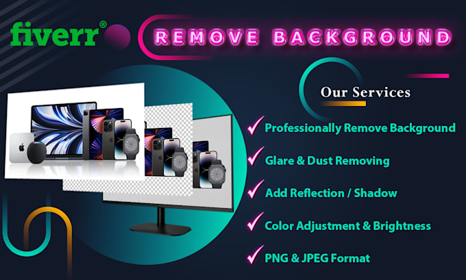 remove background professionally for you