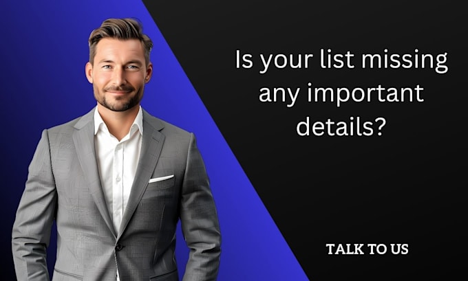 update all incomplete contacts by adding the missing details