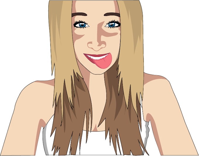 Draw you one realistic cartoon portrait by Alicja879 Fiverr