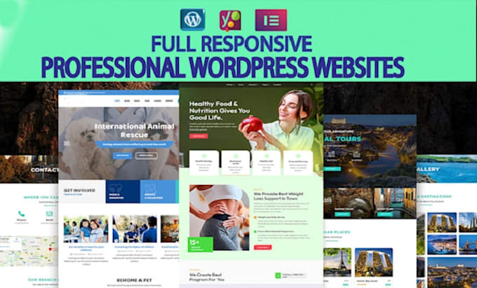build a wordpress website or wordpress website design