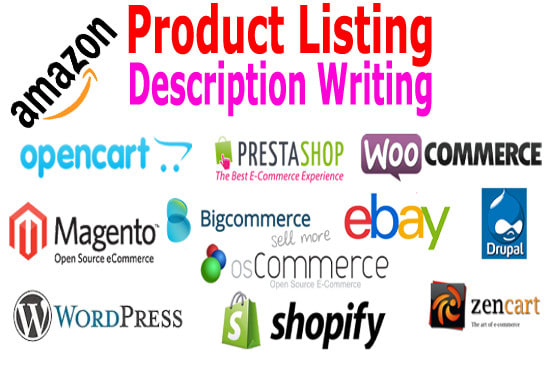 add product on ebay amazon etsy wordpress shopify listing