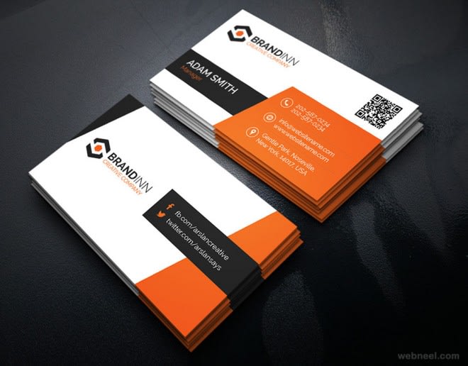 do business card, brochure, book cover, social media post, invitation card