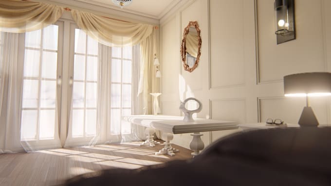 make you a high quality architecture render