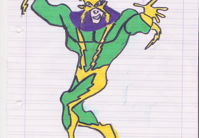 draw a cartoon with your message