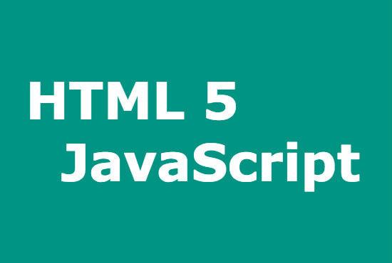 develop HTML5 application with CSS and JavaScript