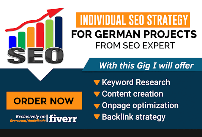 do individual german SEO strategy for your projects