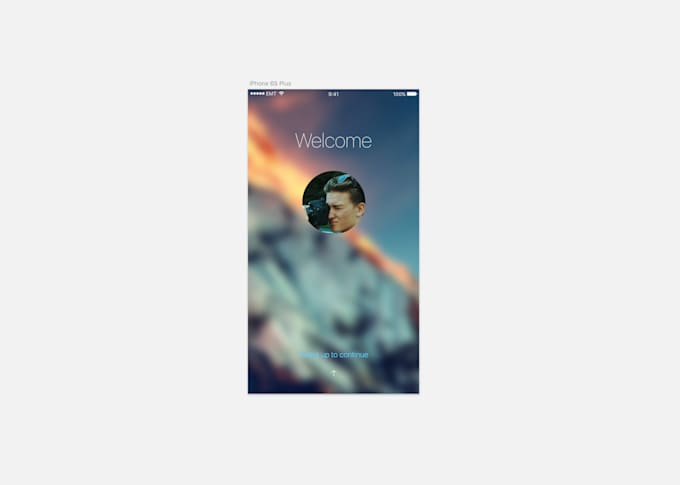 design a high quality app mockup