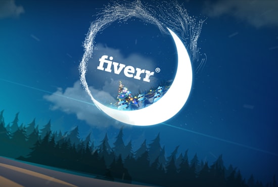 create Christmas Logo Intro