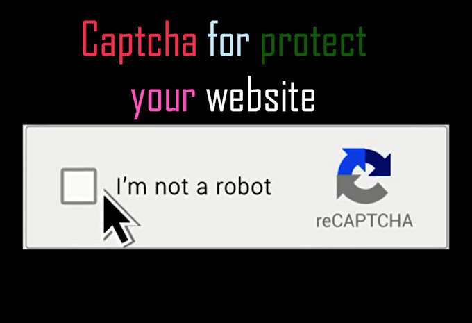add captcha to protect your website