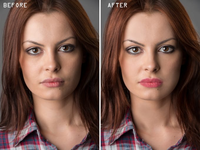 retouch your photo, to be on a magazine cover