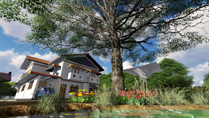 create 3D animation of your house or building