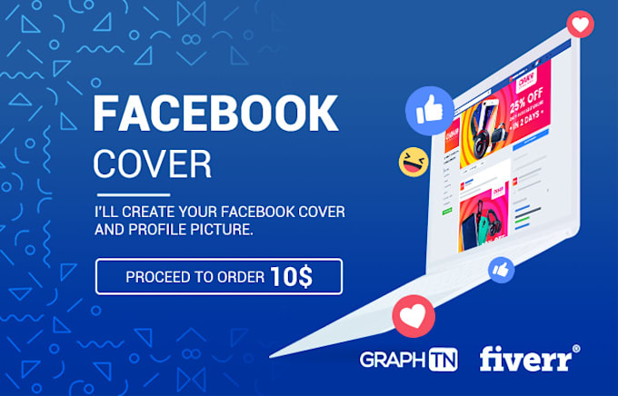 creat attractive facebook cover