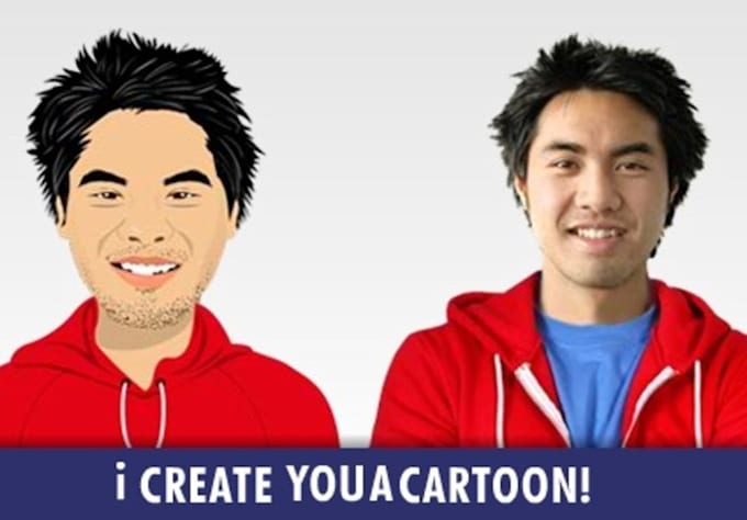 Change your picture into a beautiful cartoon character by Shahx9 | Fiverr