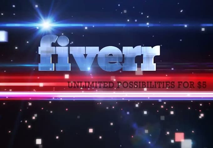 create this 3D digital intro with your logo or text