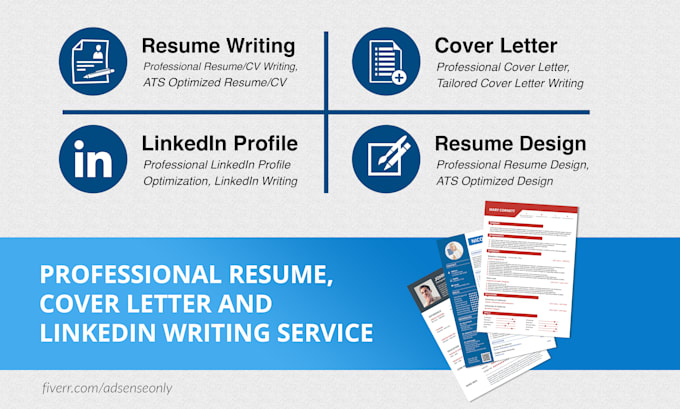 provide job winning cv, resume, cover letter writing service
