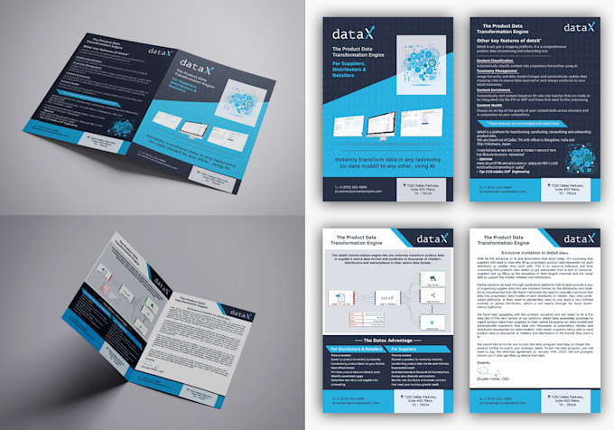design professional brochure and tri fold  that stands out