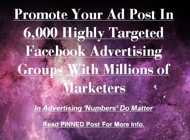expose and promote your link on facebook among huge audience