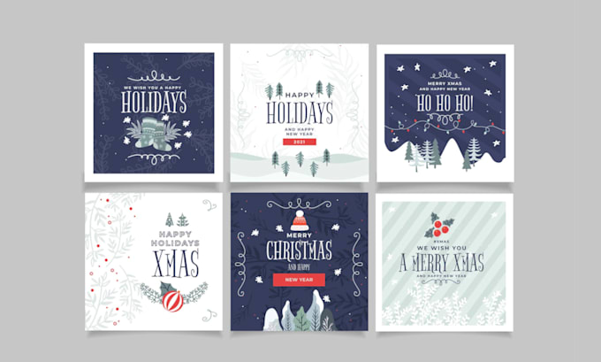 do christmas greeting cards, invitations and party flyers