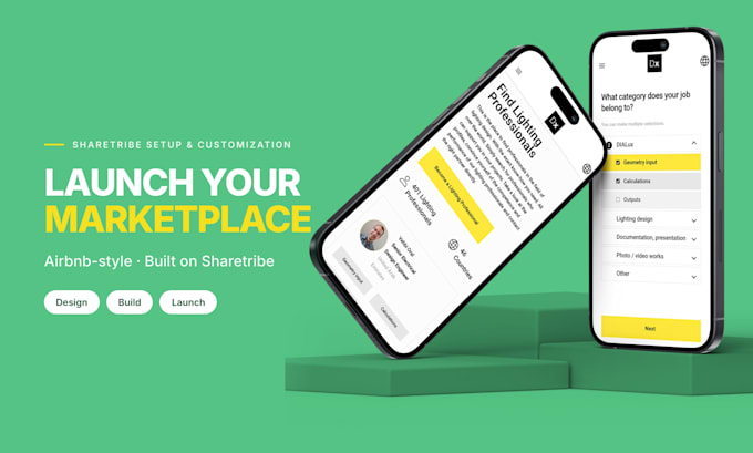 set up and customize your sharetribe marketplace platform