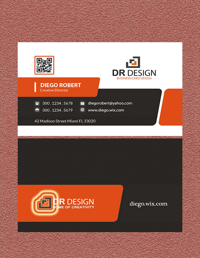 design Minimalist and  unique Business Card within 24 hours