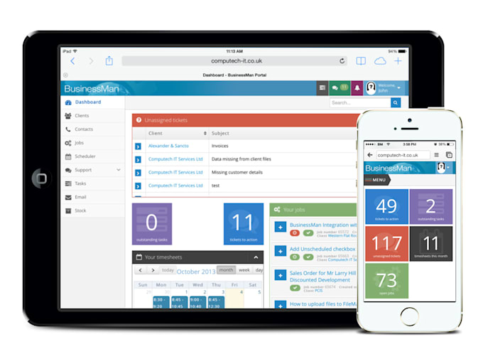 develop full portal or website for your organization
