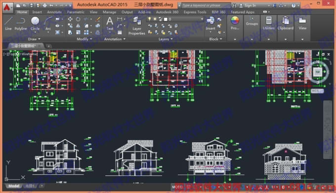 create 2d,3d,drawings and models with autocad 2015