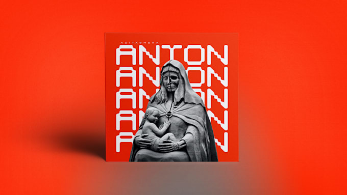 design a custom album cover art for your music release