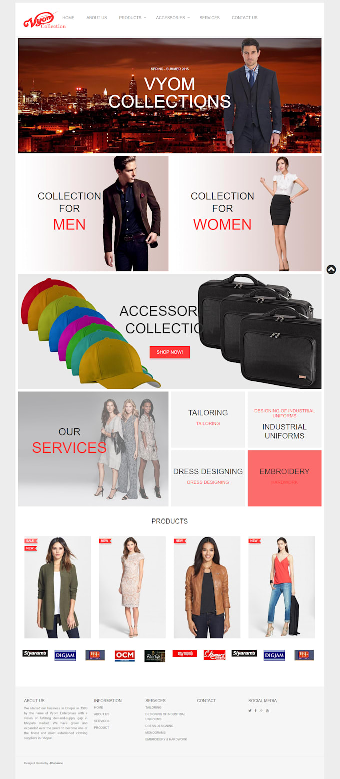 make responsive and attractive website