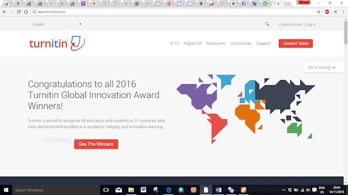 check your article on Turnitin for plagiarism