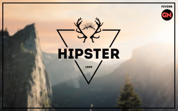 design a fresh vintage hipster logo