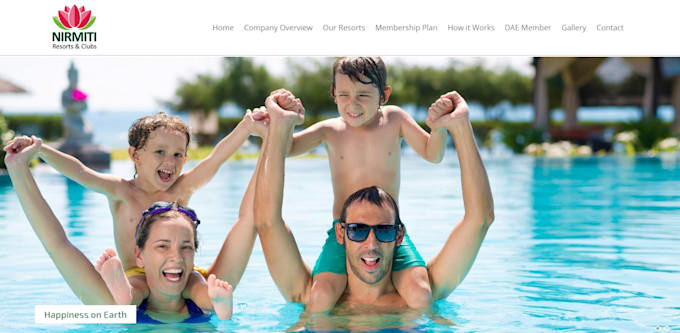 create a website on PHP