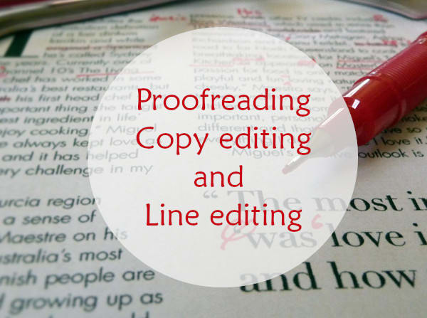 proofread, copy edit and line edit up to 500 words