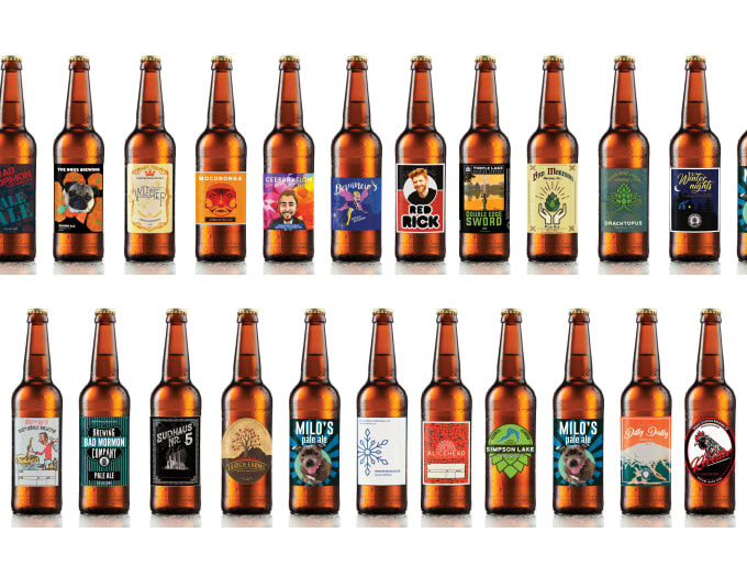 Make you a homebrew beer label by Bonsaijedi | Fiverr