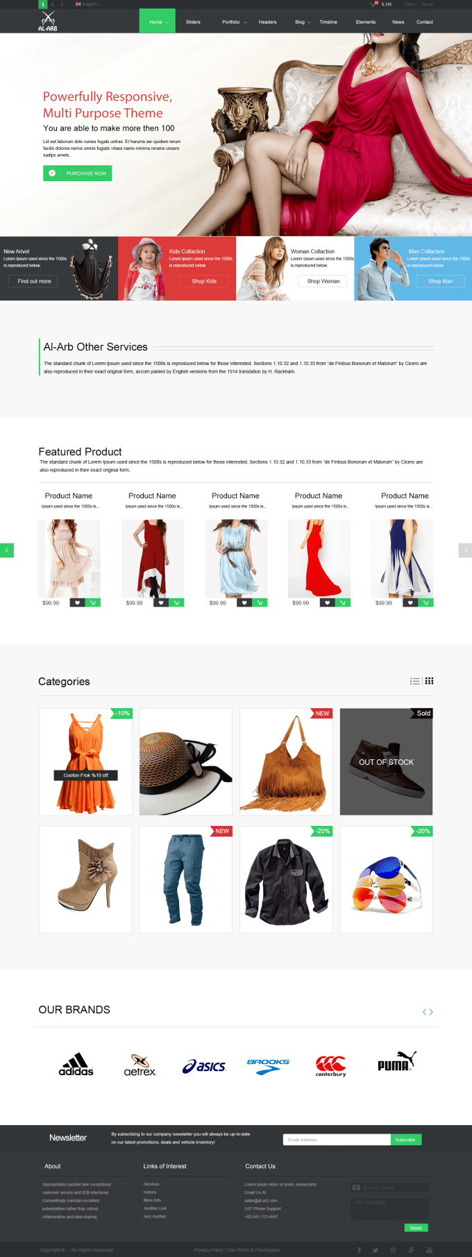 Convert your psd to html responsive website by Developer1991 Fiverr